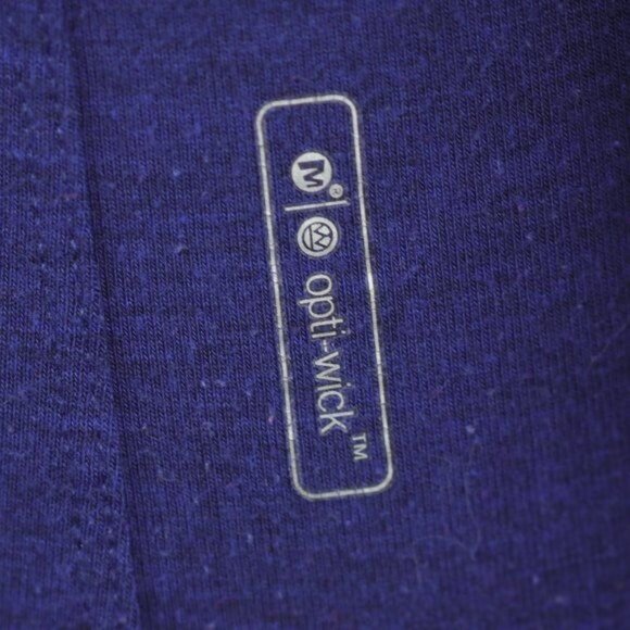 Merrell Opti-Wick Women's Small Purple 1/4 Zip Mock Neck Activewear Pullover - Picture 5 of 9